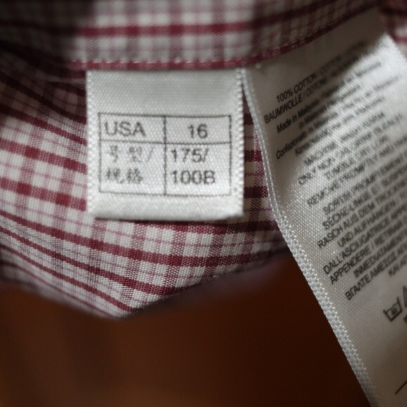 Vintage Brooks Brothers Red Checked Shirt Upcycle Project DIY Sewing Craft 16 - Picture 13 of 13